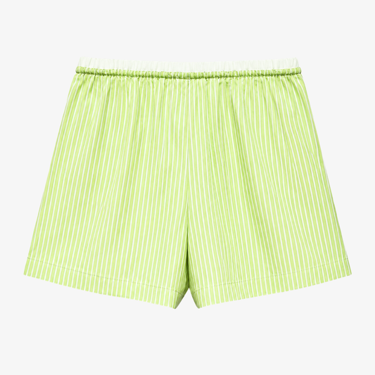 Yellow striped shorts