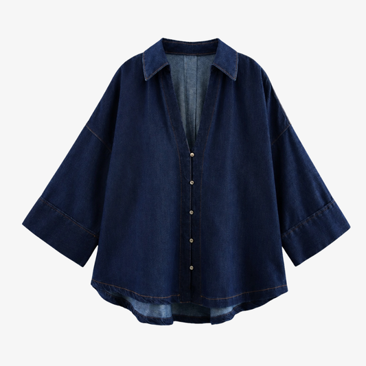 Oversized Denim Shirt