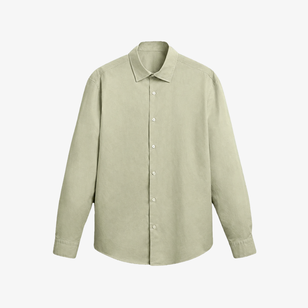 Chemise vert pastel