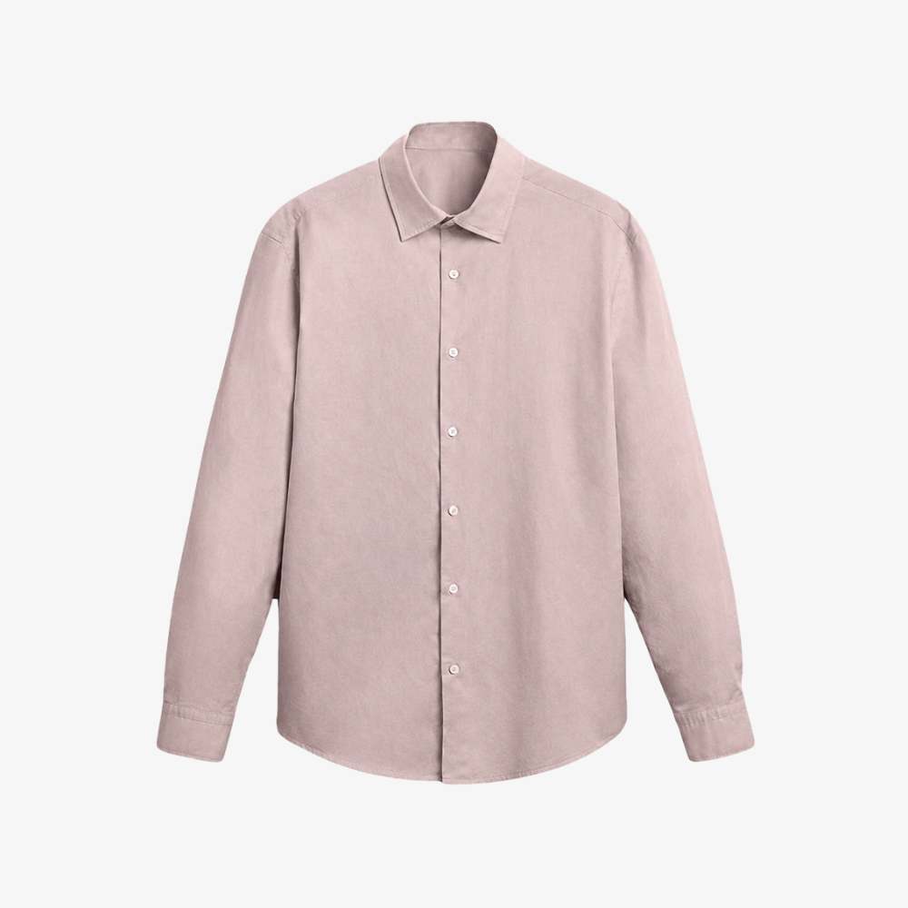Chemise rose pastel