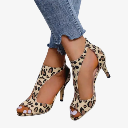 Orthopedic Leather Heeled Shoes - OrthoElegance™