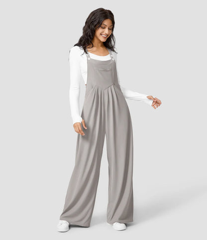 Pantalon à bretelles réglables
