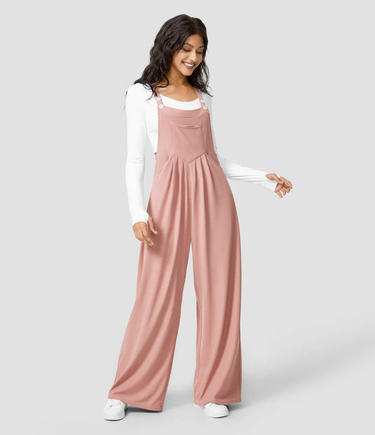 Pantalon à bretelles réglables