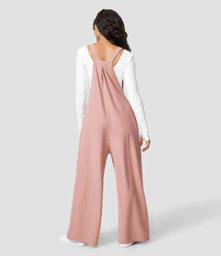 Pantalon à bretelles réglables
